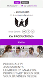 Mobile Screenshot of kw-productions.com